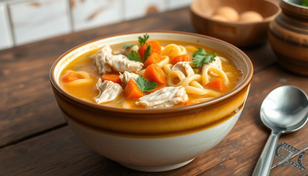 classic chicken noodle soup