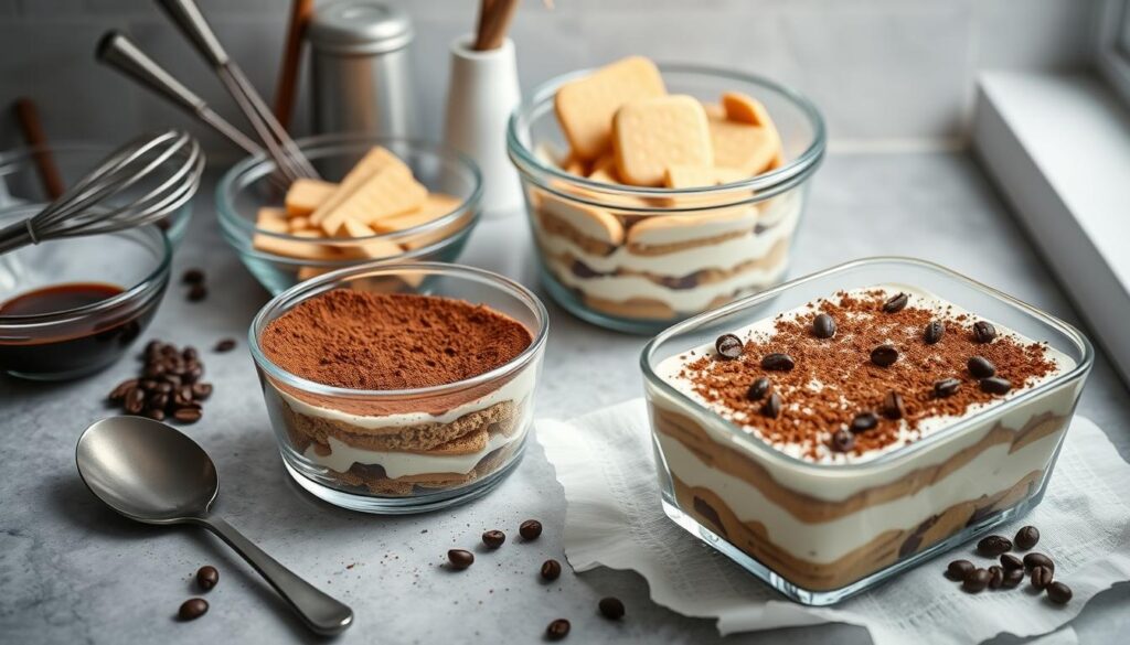 tiramisu assembly