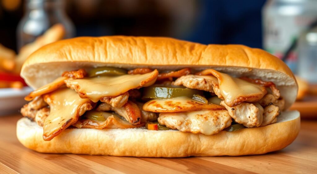 chicken philly cheesesteak