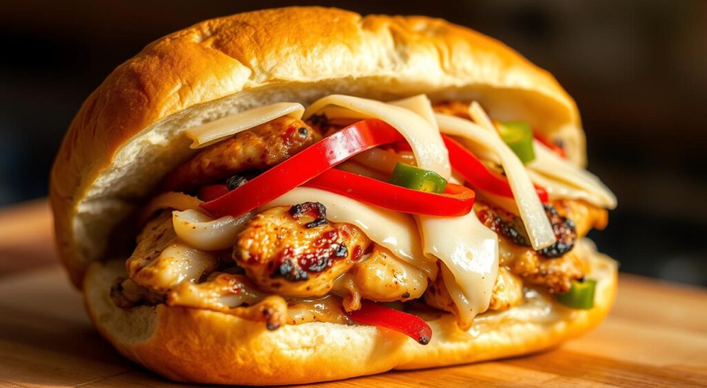 chicken philly steak